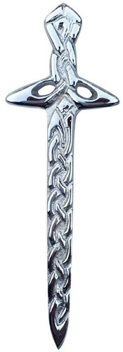 Scottish thistle kilt pin - scottish,