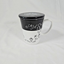 Disney Parks Mickey Mouse Cup Of Magic Coffee Mug With Lid. 40th Anniversary