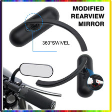 Motorcycle Black Mini Oval