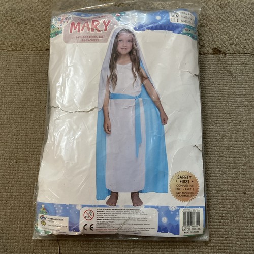 Kids girls xmas nativity - kids, mary