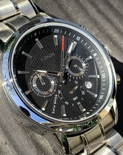 Chronograph large watch - , dual