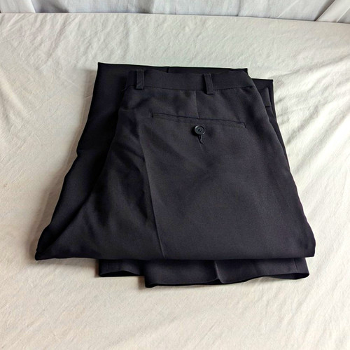 Mens trousers black - m&s,