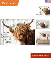 Highland Cow Wall Art -