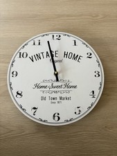Clock Shabby Chic Distressed 