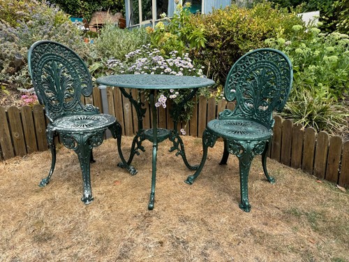 Vintage cast aluminium garden - vintage,