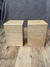 demijohn pair of wooden small