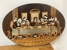 The Last Supper religious oval