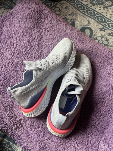 Nike epic react flyknit white - epic,