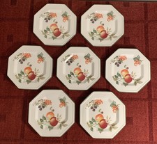 7 Johnson Brothers Fresh Fruit Side Plates 16.5cm