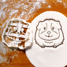 Guinea Pig cookie cutter - cute animal pet Birthday Party Baby Shower cafe love