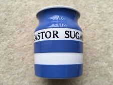 SCARCE VINTAGE T.G.GREEN CORNISH KITCHEN WARE CASTOR-SUGAR MED SIZE STORAGE JAR