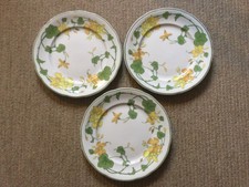 Villeroy & Boch - Geranium - 3 x Salad / Dessert Plates - 8 1/4" (21cm)