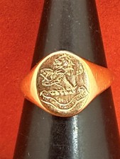 Antique style 9ct gold - style, 9k