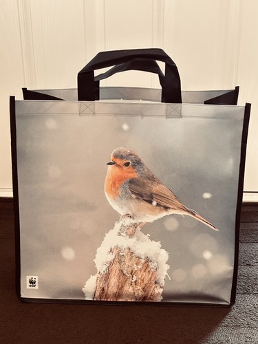 Robin recycled reusable - reusable, bag