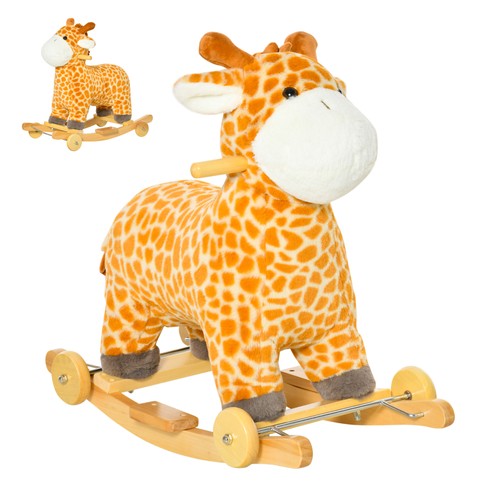 Kids plush ride on - 2-in-1, ride-on