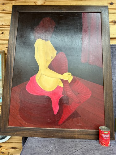 Beautiful large 1993 - 1993, framed