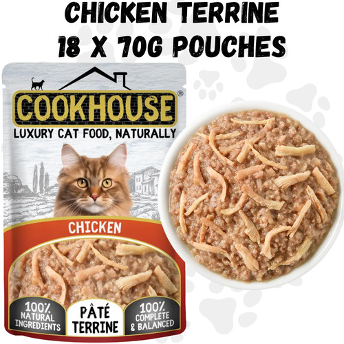 18x chicken pate terrine - pate,