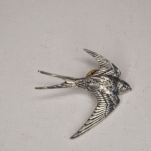 Brown flying swallow - swallow, bird