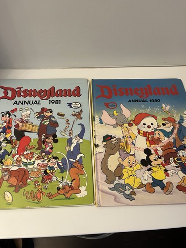 Disneyland books annual - books, x2
