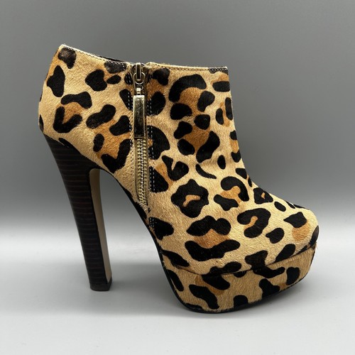 Topshop ankle boots - topshop, leopard