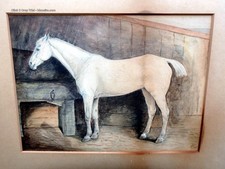 Victorian equine painting