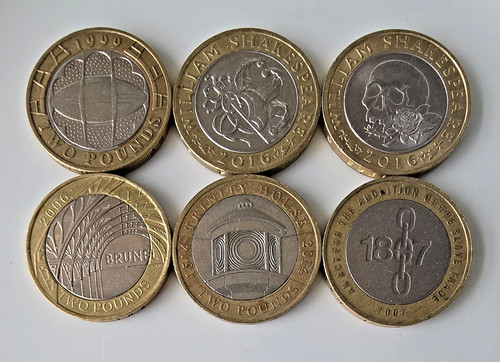 British coin collection - british,