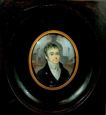 B0501 Portrait Miniature of a