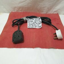 MARBO  RUBBER  1 SOCKET  EXTENSION LEAD     APPROX 9  FEET  LONG UK