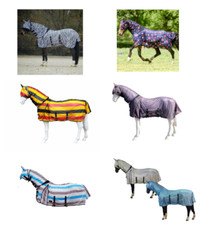Horse combo fly rug with - fly,