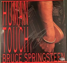 Bruce Springsteen Signed Human Touch Album Cover BAS COA LOA Autograph #A08005