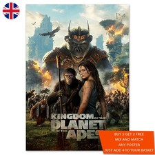 Planet of The Apes Poster A5