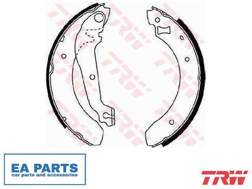 Brake shoe set - brake,