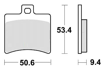 Set quality rear brake - set,