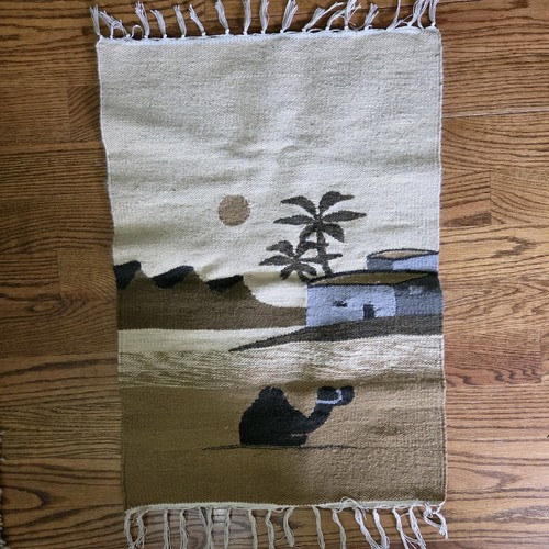 Egyptian handwoven camel wool - handwoven,