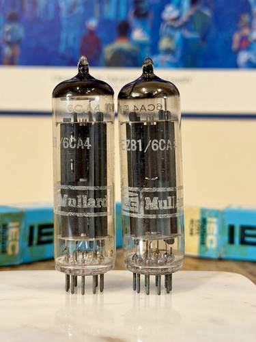 Pair matched nos - pair, mullard
