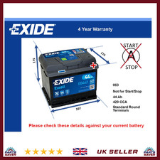 Battery fits FORD TRANSIT