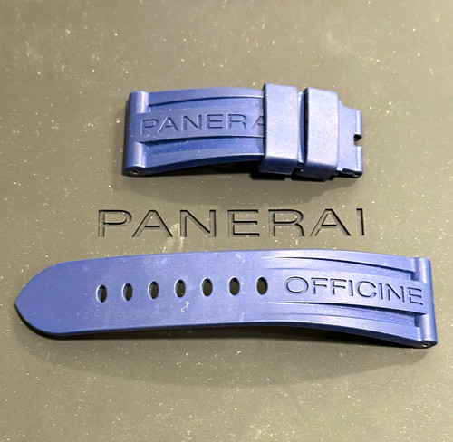 Panerai blue rubber - blue,