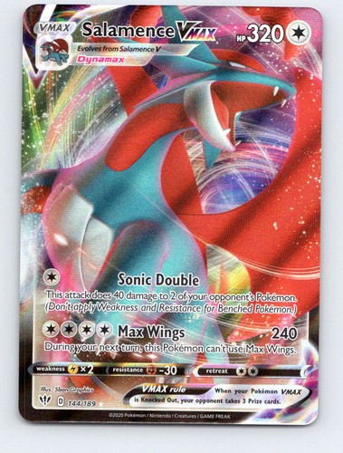 Salamence vmax rare - vmax,