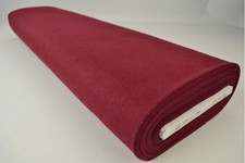 1m Wool Fabric Burgundy Deep Red Wool Blend Thick Coats Jackets Dressmaking 59"