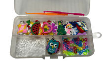 Loom Bands Bracelet Making DIY KIT ,Charms,Beads,Hooks,S-Clips Kids Xmas Gift