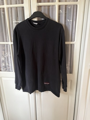 Supreme black long sleeve - supreme,