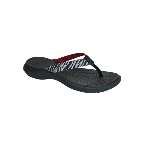 Crocs capri women 7 zebra - women's,
