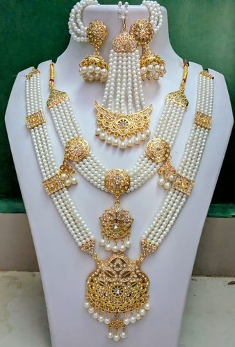 Bridal layered combo necklaces - bridal,