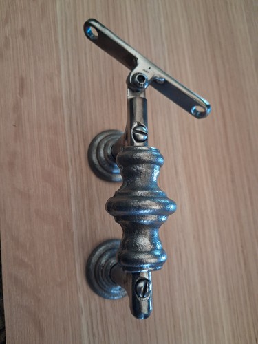 Hand made wrought iron - hand,