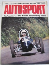 AUTOSPORT Magazine 18 Feb 1971 British Hillclimbing Formula 1 P160 M19 F1 Cars