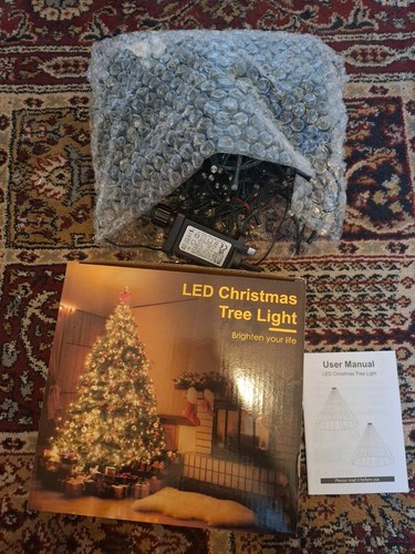 Led christmas tree lights warm - christmas,