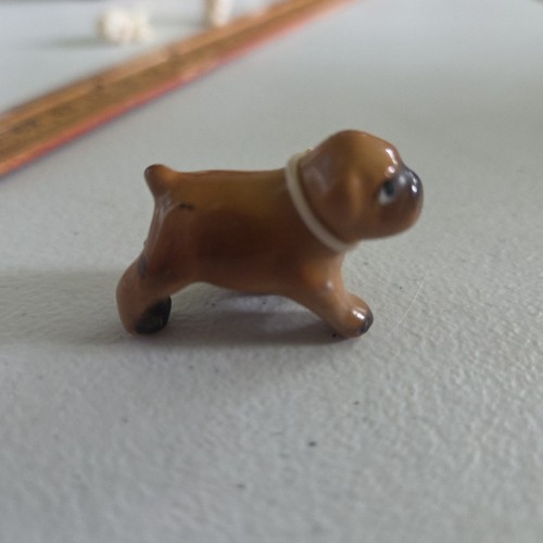 Vintage goebel porcelain boxer - vintage,