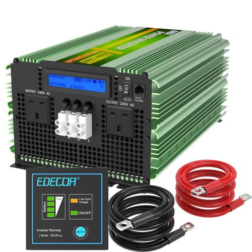 Edecoa pure sine wave inverter - pure,