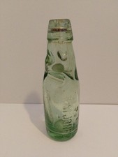 Antique Cod Bottle R M Jones Port Maddock Min Cod Lots Of Bubbles 7 1/4 In Tall