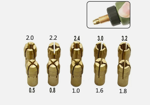 10pcs brass drill - 10pcs,